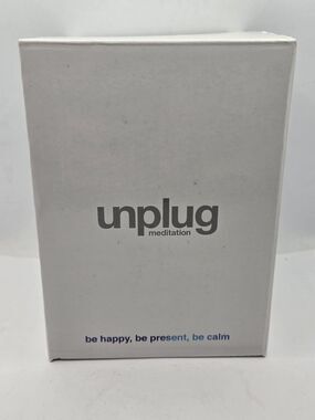 NEW!! Unplug Meditation Aromatherapy Diffuser (+ Happy Essential Oil) $55 MSRP